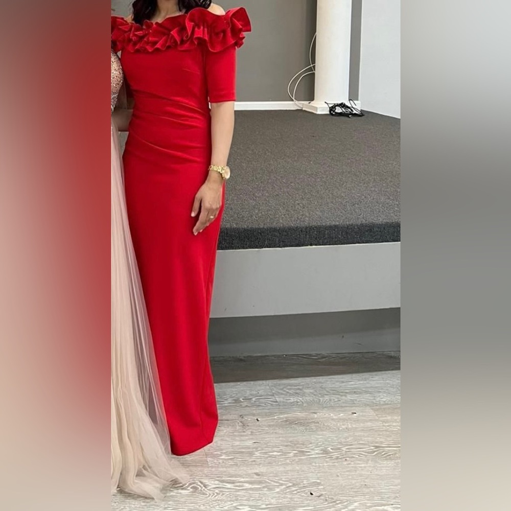 Red dress